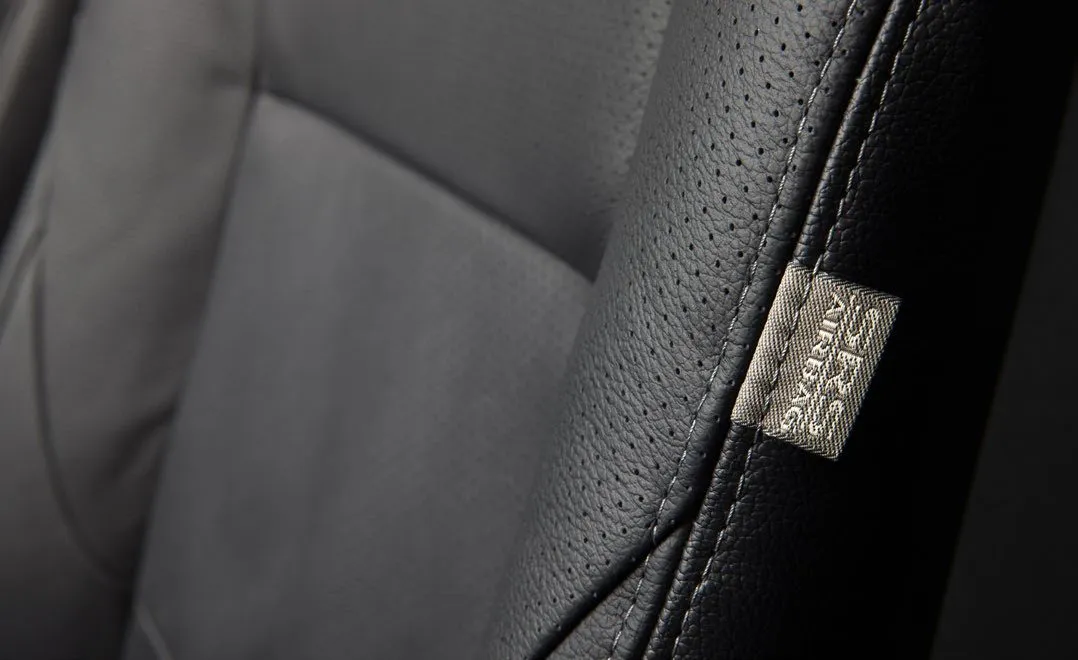 Sports fabric seat trim in the ASX Black Edition