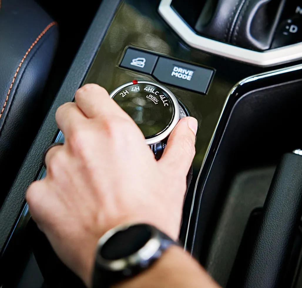 Super Select II drive mode dial