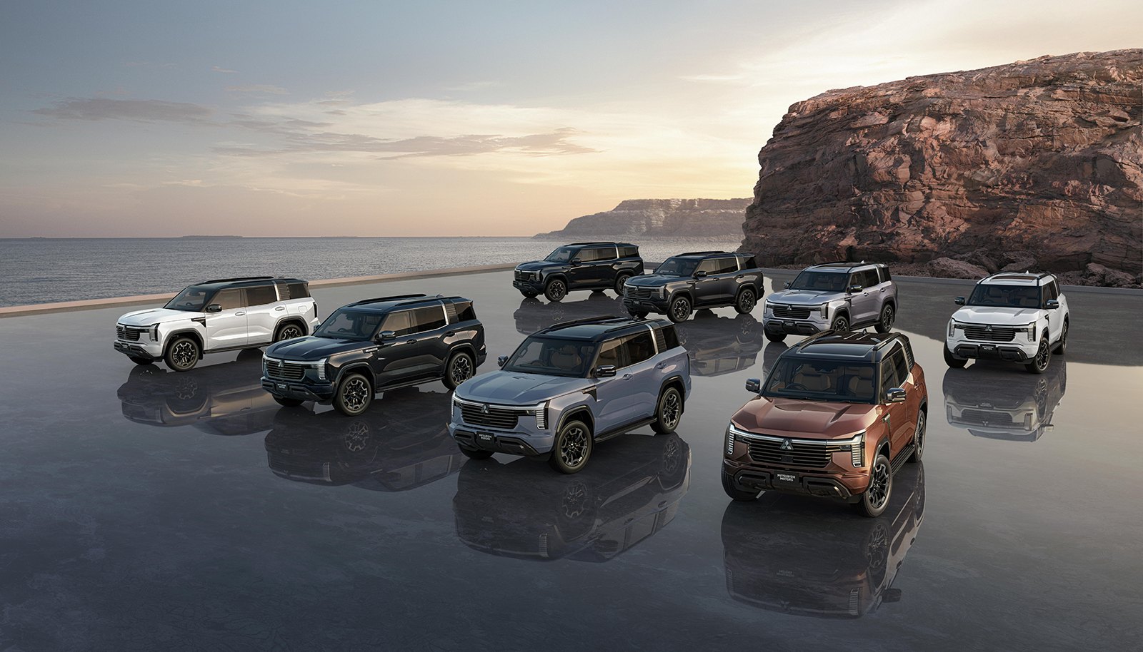 All-new Mitsubishi Pajero exterior detail