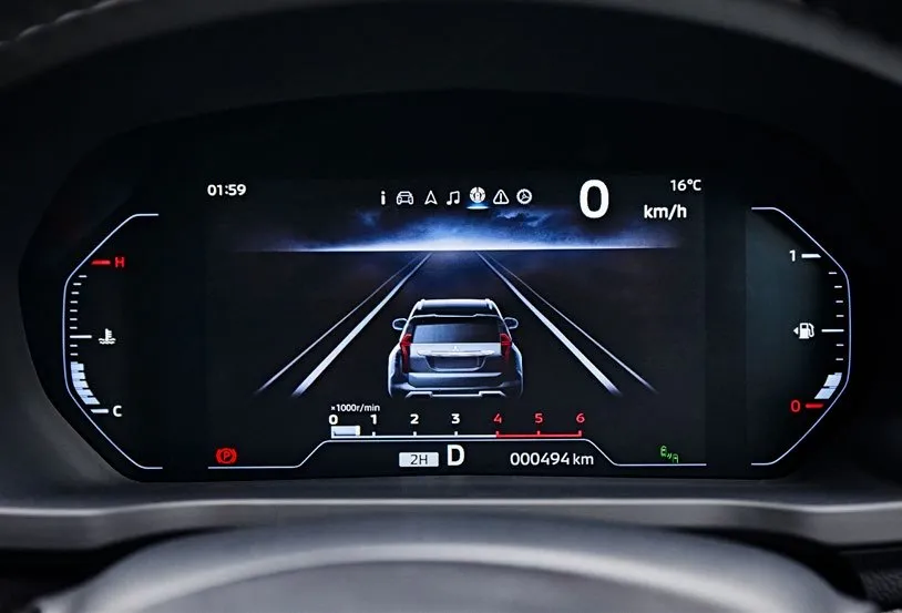 8-inch full digital driver display