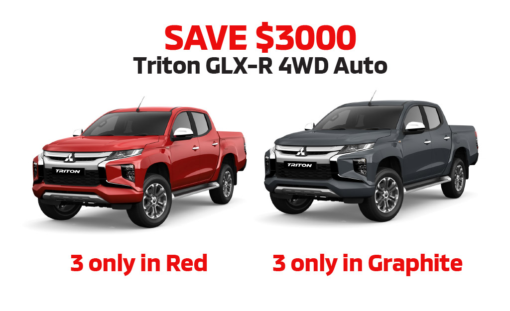 2019 Mitsubishi Triton GLX-R Double Cab 4WD Auto