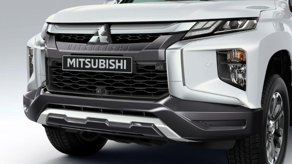 Triton Front Bumper Garnish (Grey) Bay City Mitsubishi