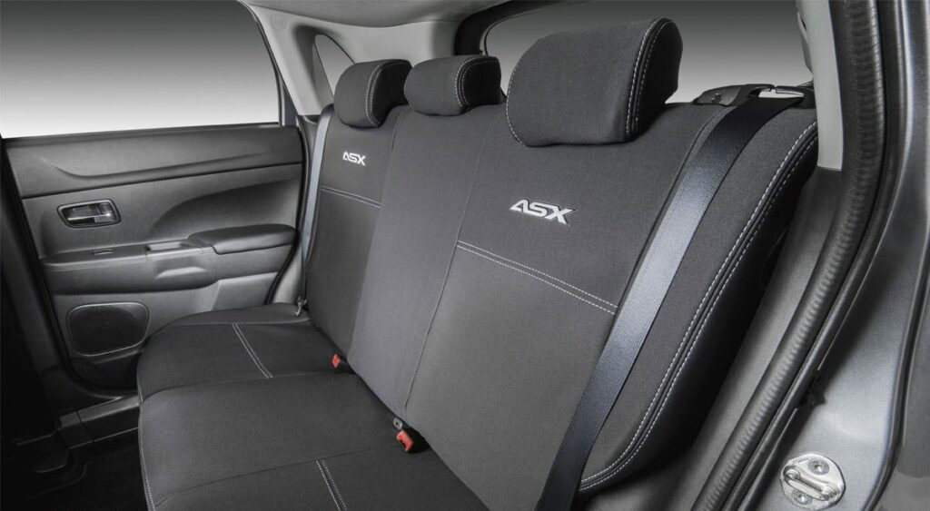 ASX Neoprene Rear Seat Covers Bay City Mitsubishi