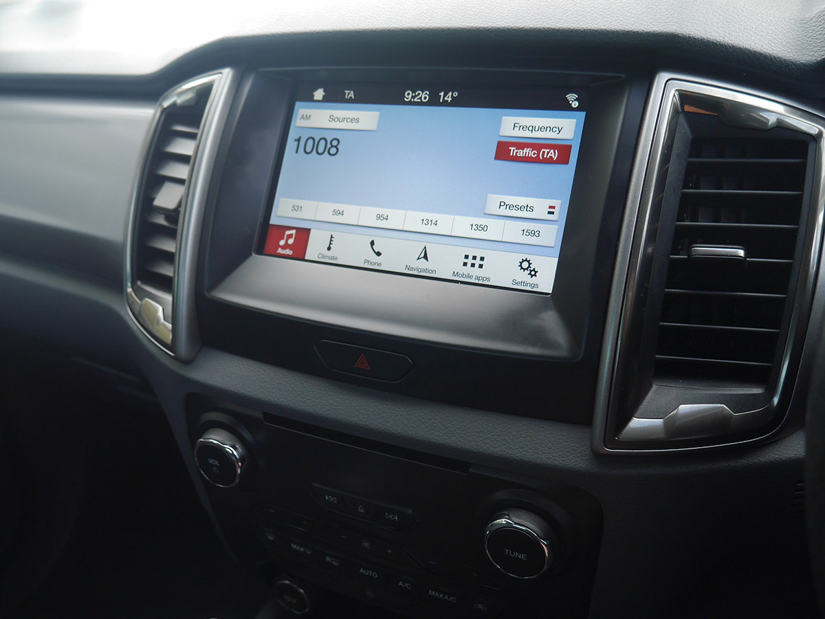 2018 Ford Ranger XLT Double Cab 2WD 6 Speed Auto