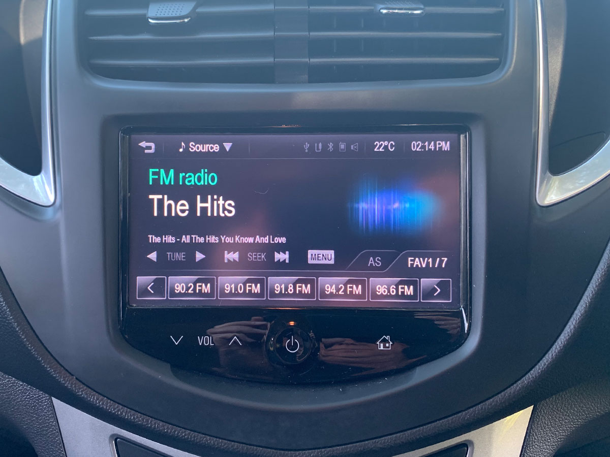 2016 Holden Trax LTZ 1.4L Petrol Turbo