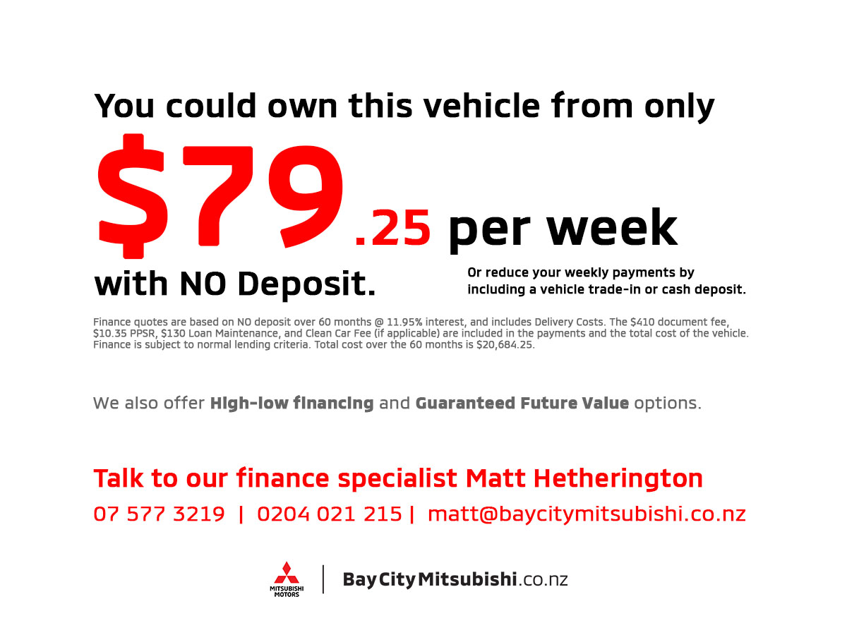 2020 Mitsubishi Mirage XLS 1.2L Petrol Auto