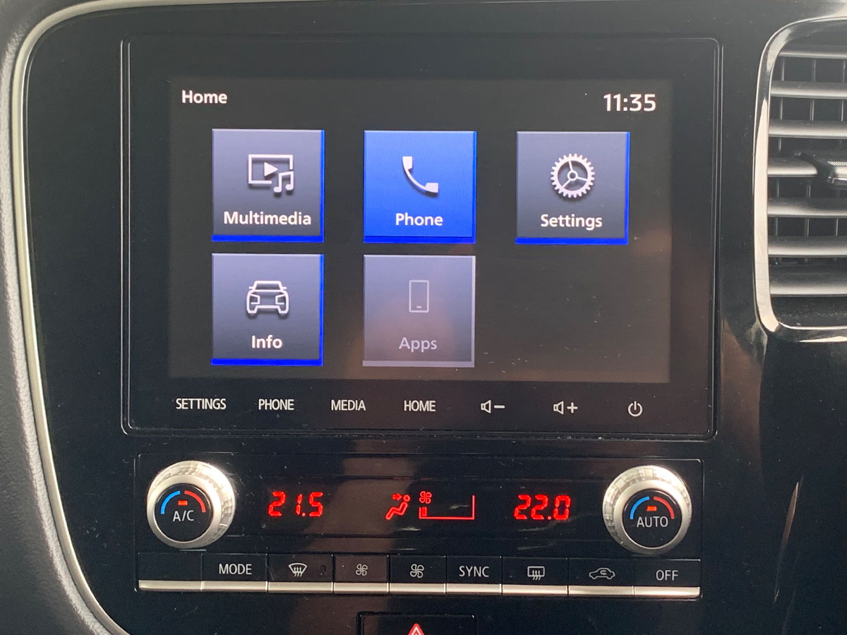 2021 Mitsubishi Outlander LS 2.4L Petrol 7 Seater Automatic