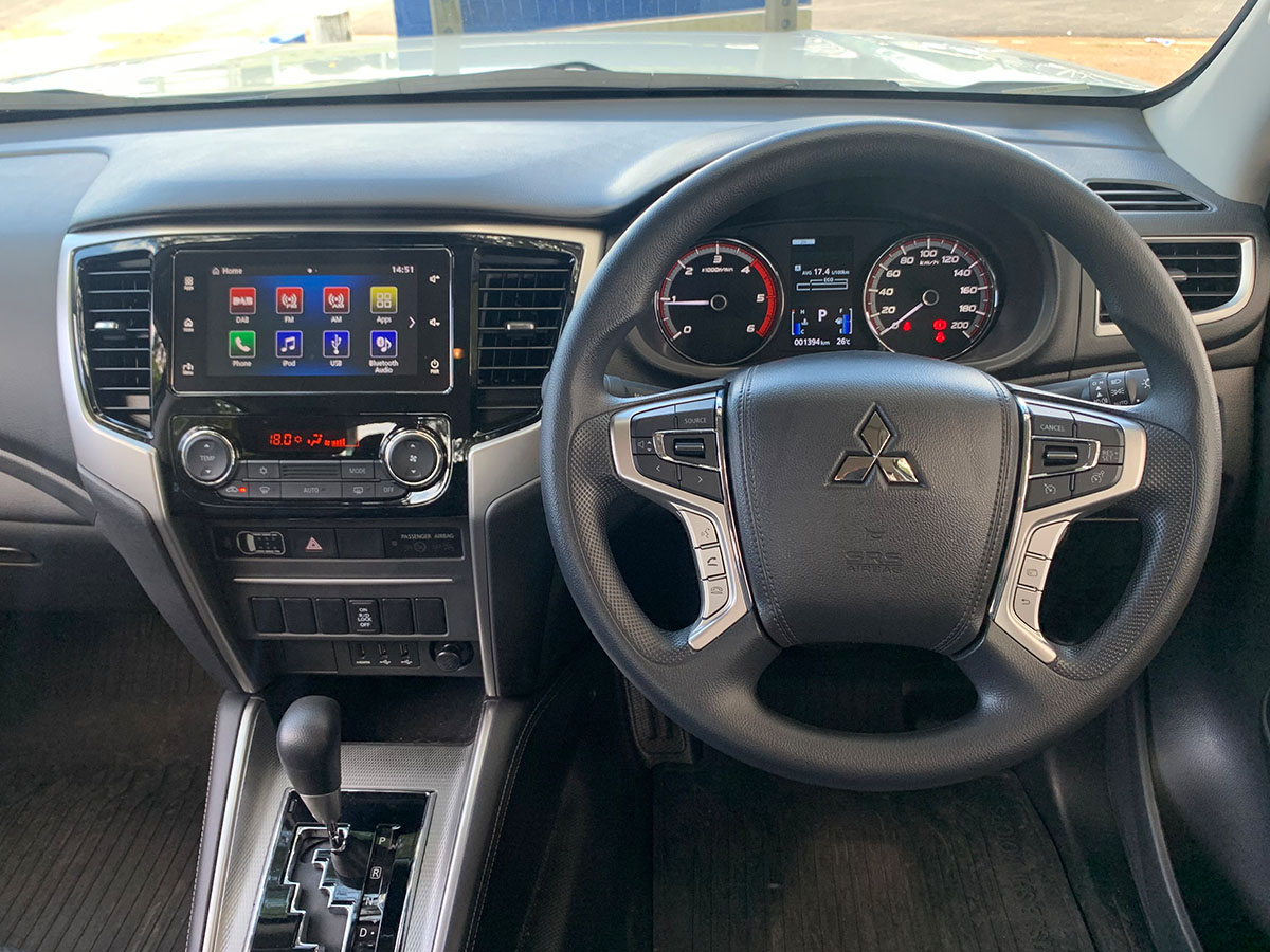 2024 Mitsubishi Triton GLX Double Cab Chassis 4WD 2.4L Diesel Turbo Auto