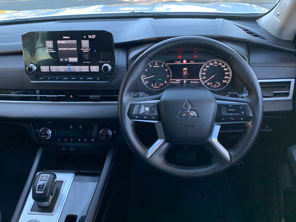 2022 Mitsubishi Outlander VRX 2.5L 4WD 7 Seater CVT Auto