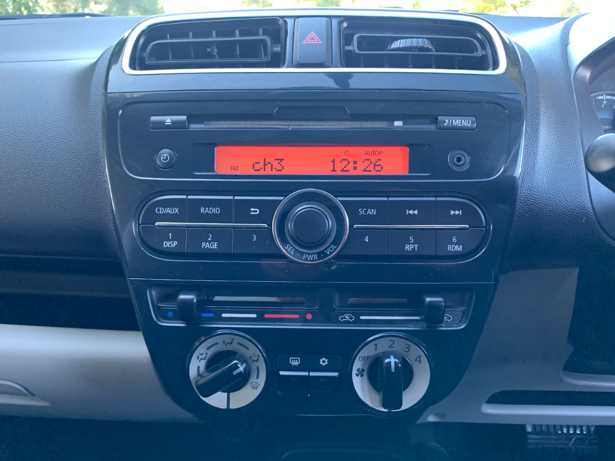 2016 Mitsubishi Mirage XLS 1.2L Petrol CVT Automatic