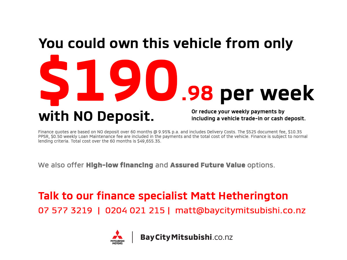 2025 Mitsubishi Triton GLX Double Cab 4WD – Save $4202