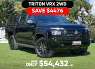 2025 Mitsubishi Triton VRX 2WD 2.4L Bi-Turbo Diesel 6 Speed Auto