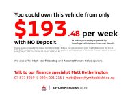 2022 Mitsubishi Outlander XLS 4WD 2.5L Petrol 7 Seater