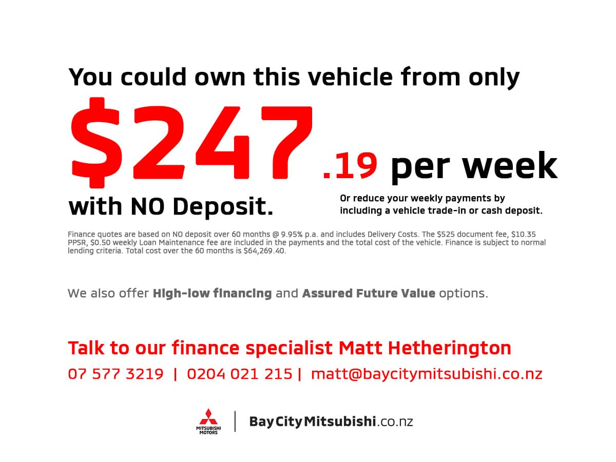 2025 Mitsubishi Triton GLXR 2WD 2.4L Bi-Turbo Diesel 6 Speed Auto