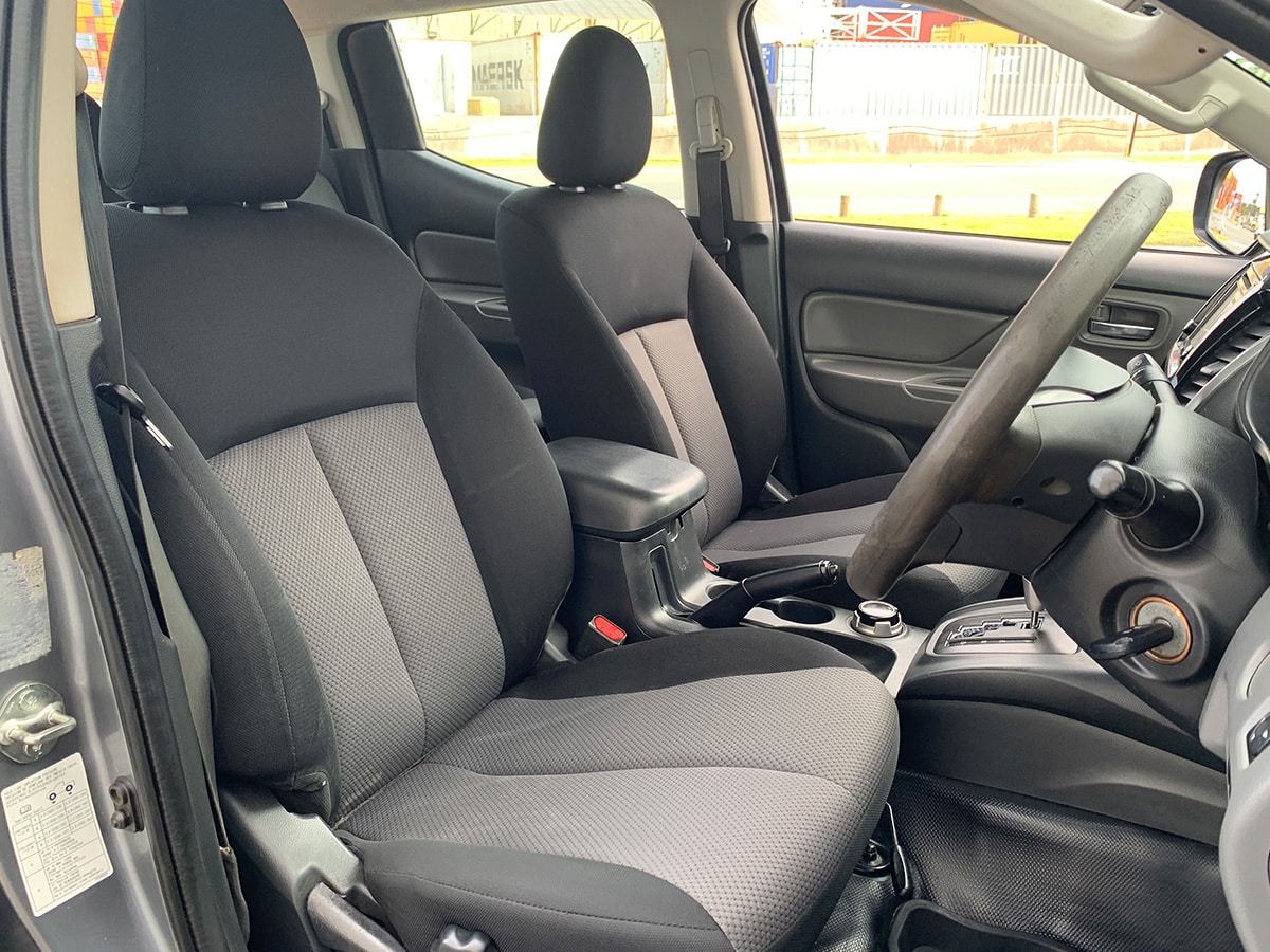 2018 Mitsubishi Triton GLX 4WD Flat Deck 2.4L Diesel Auto