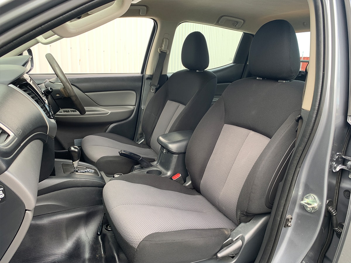 2018 Mitsubishi Triton GLX 4WD Flat Deck 2.4L Diesel Auto