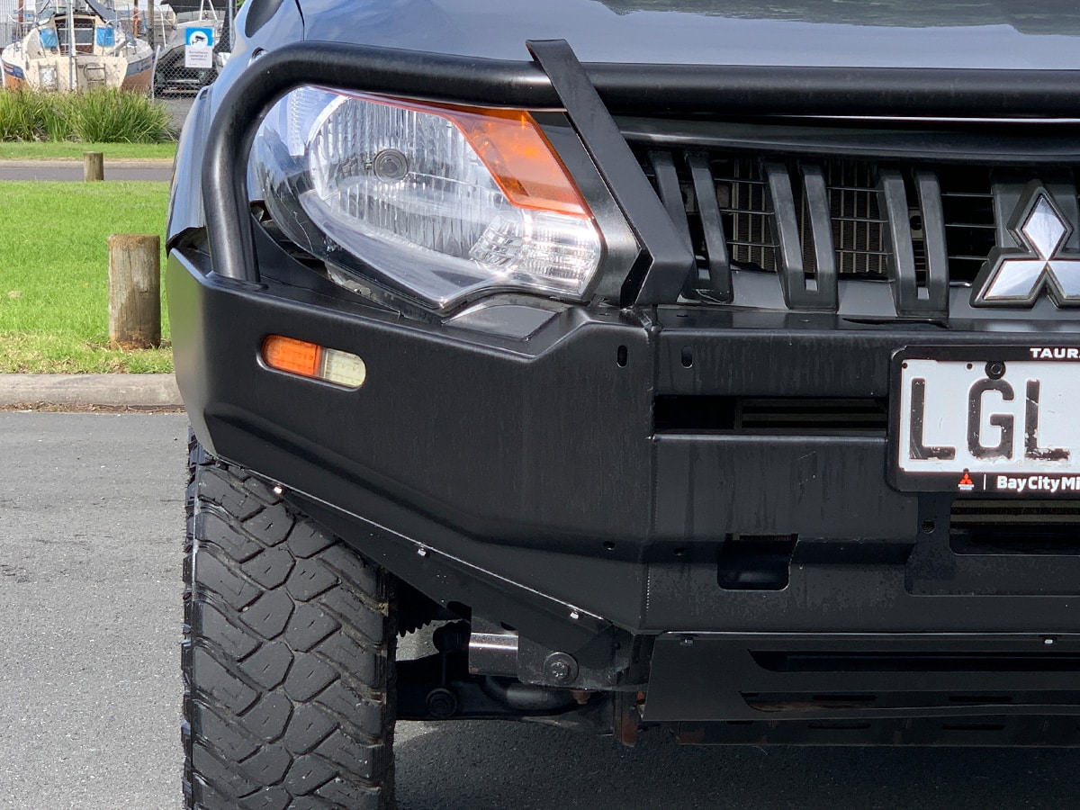 2018 Mitsubishi Triton GLX 4WD Flat Deck 2.4L Diesel Auto