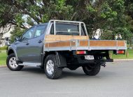 2018 Mitsubishi Triton GLX 4WD Flat Deck 2.4L Diesel Auto