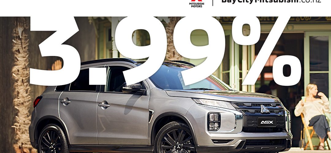 Finance Offer – 3.99% Interest on new 2026 ASX